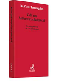 Buchcover Beck´sche Textausgabe Zoll- und Außenwirtschaftsrecht, herausgegeben von Dr. Ulrich Möllenhoff